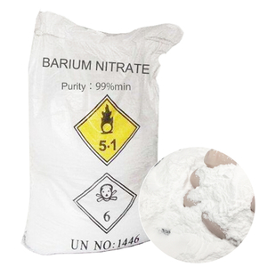  Nitrato de bário Ba NO3 2 pó de alta pureza Cas No 10022-31-8 fabricante melhor preço nitrato de bário para venda em água
